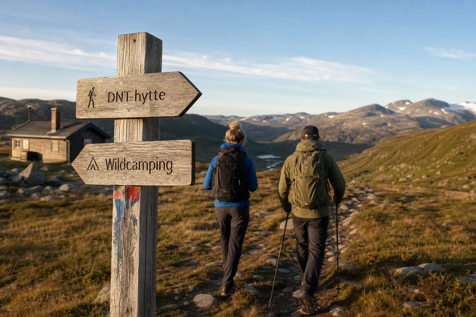 DNT-Hütte oder Wildcamping: Was passt für Ihre Bergtour?