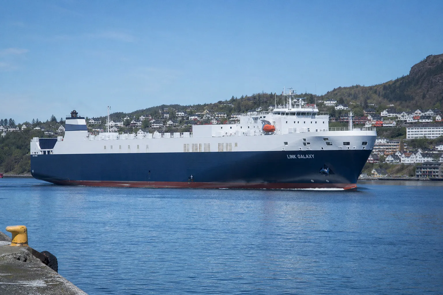 Fährverbindung nach Norwegen: RoRo-Frachter Link Galaxy fährt wieder