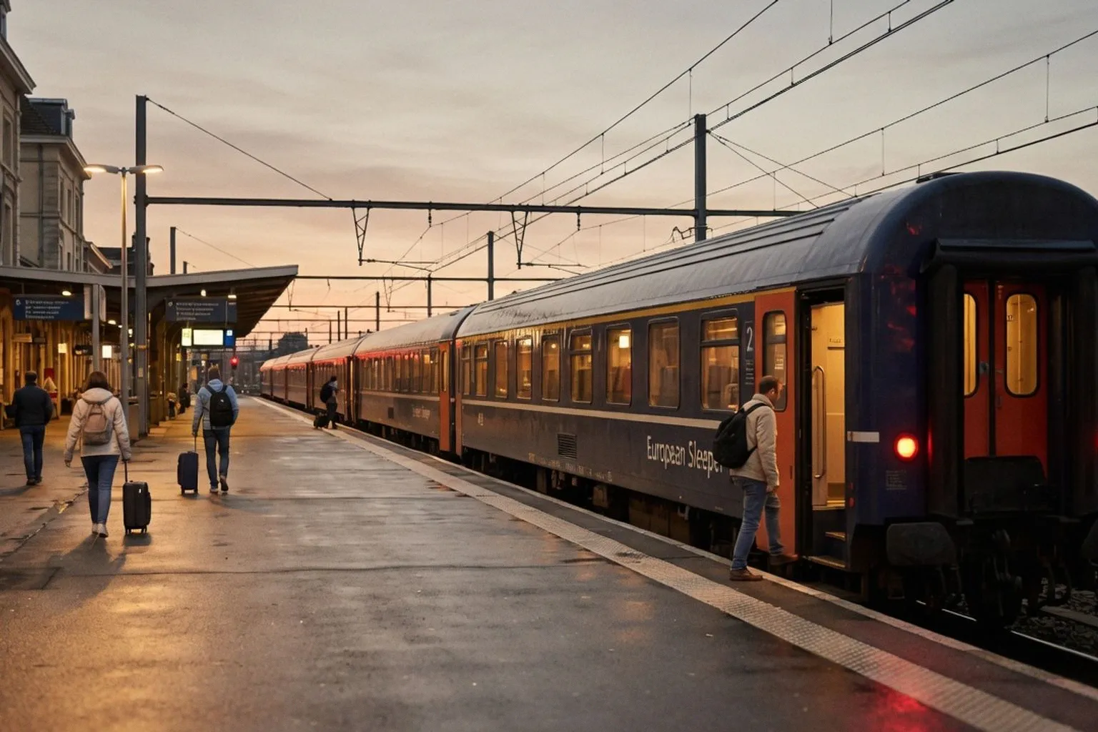 Neue Nachtzugverbindung von Brüssel nach Malmö ab 2028 geplant