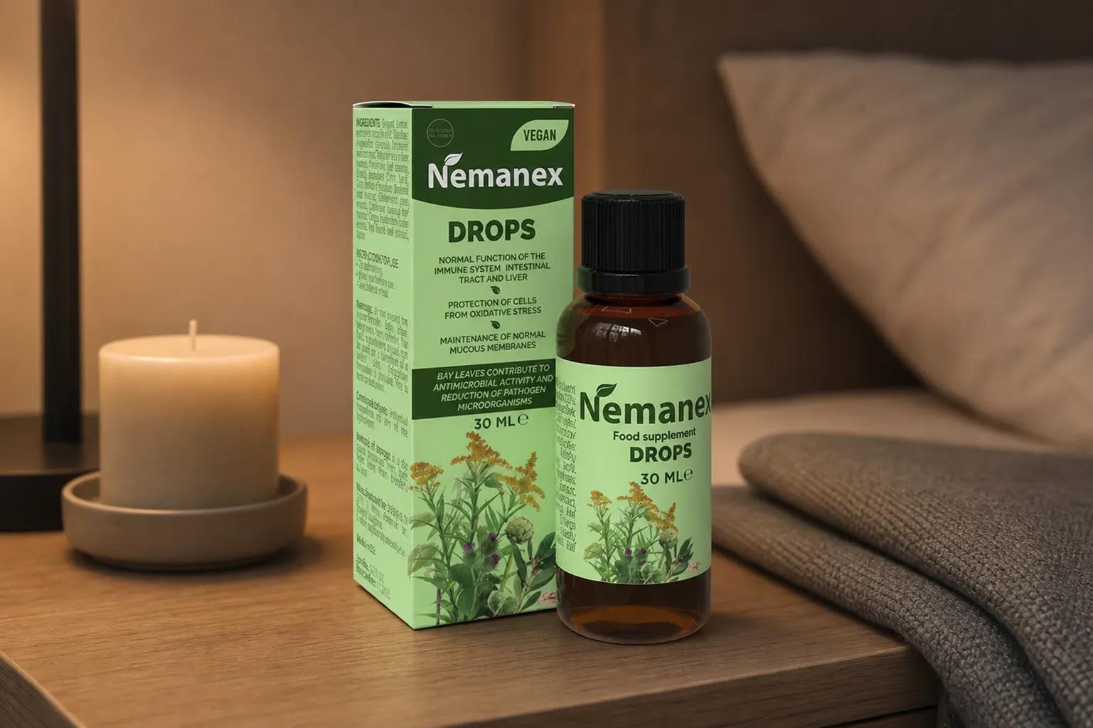 NEMANEX — Verpackung im Alltag