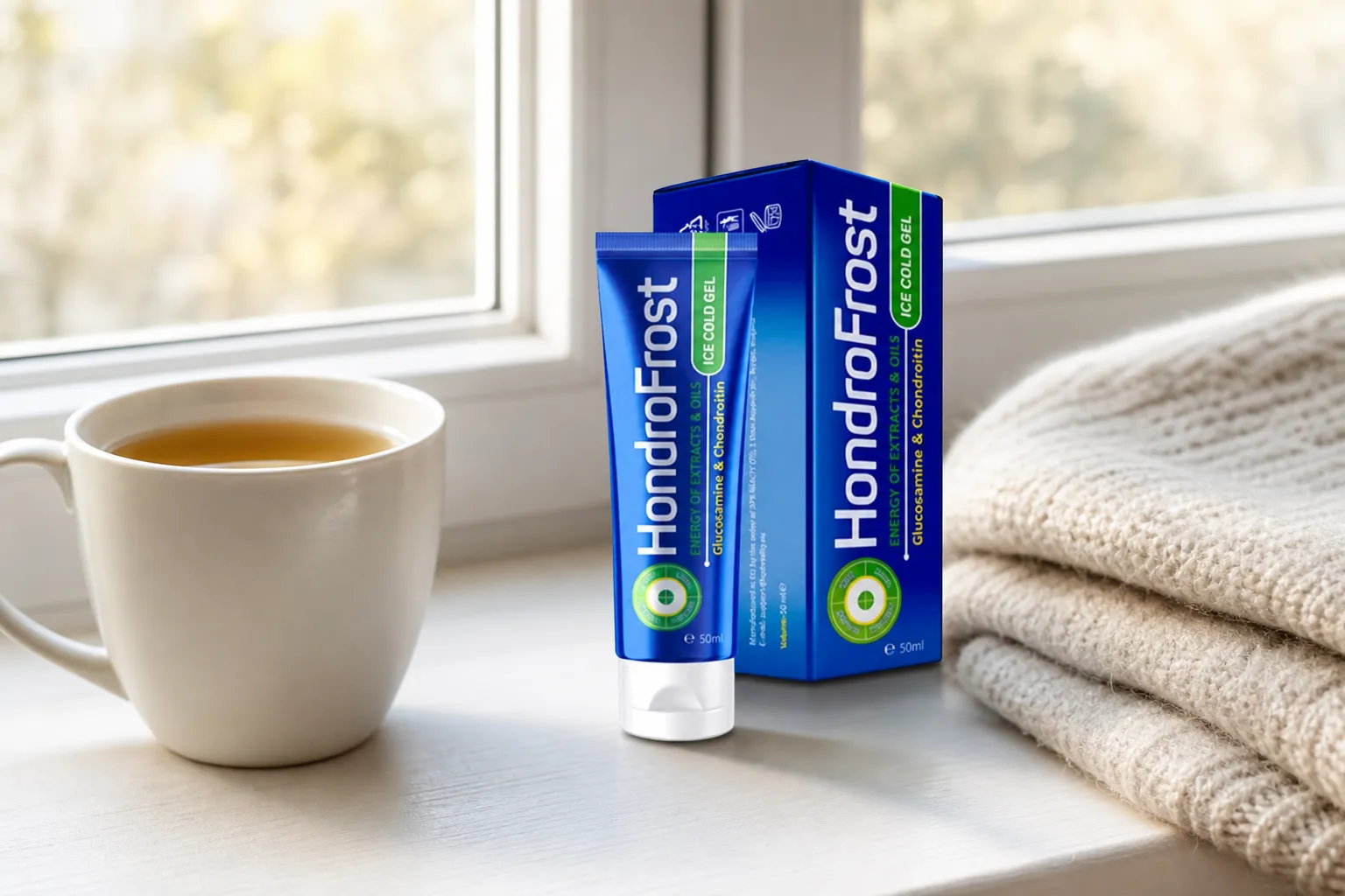 Hondrofrost — Verpackung im Alltag