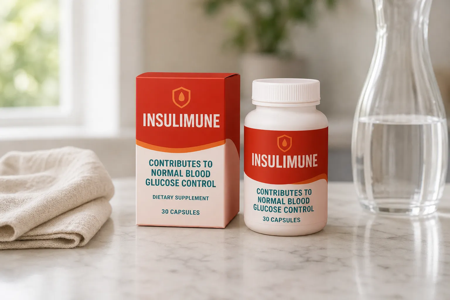 Insulimune + — Verpackung im Alltag