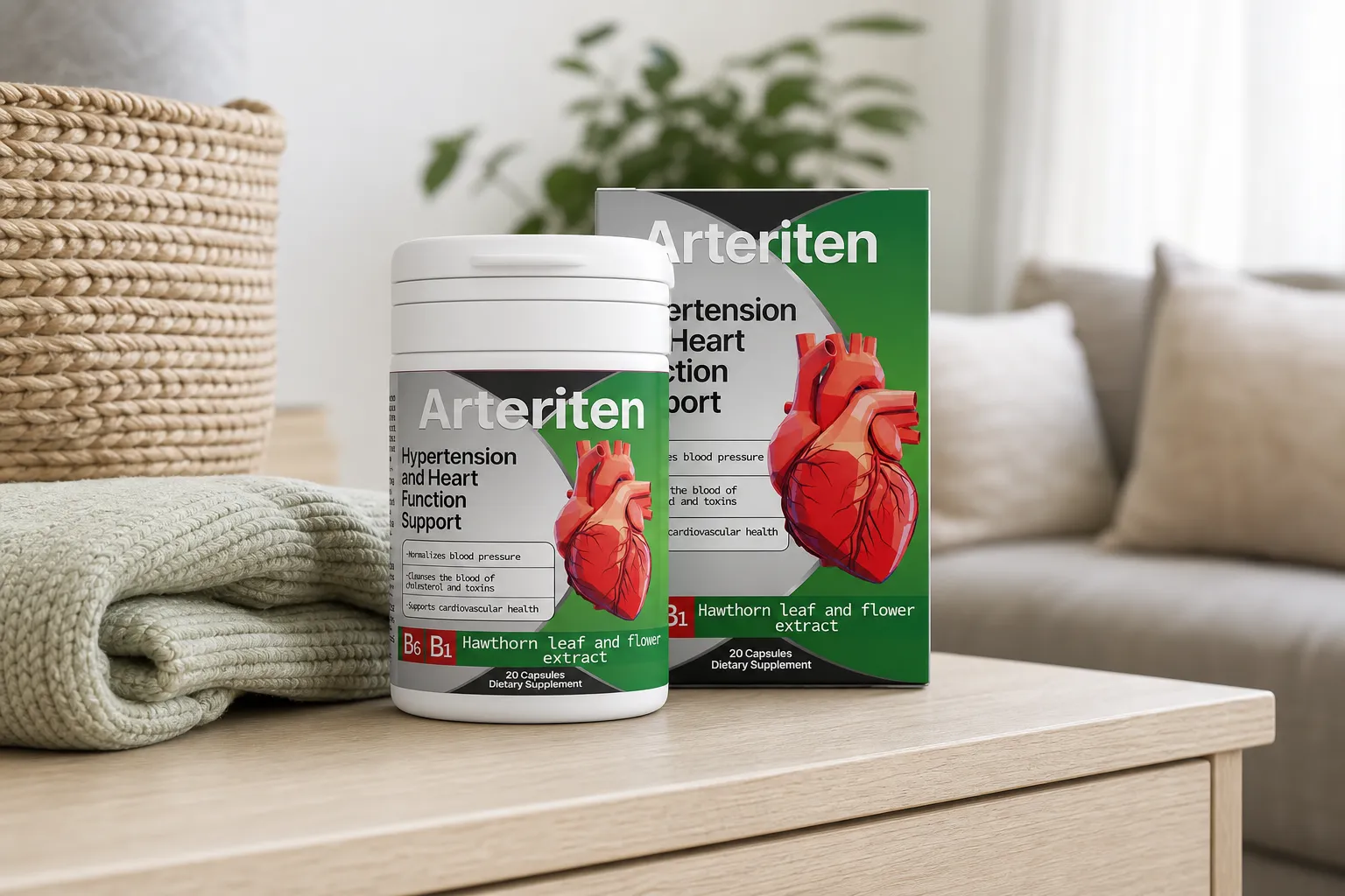Arteriten — Verpackung im Alltag