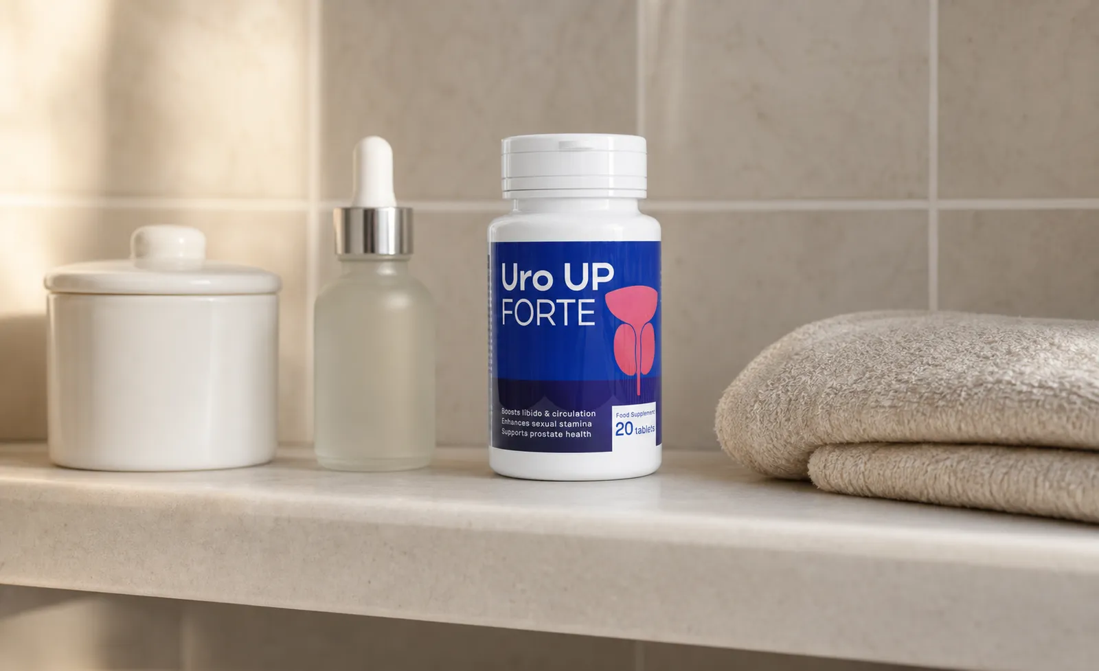 Uro Up Forte — Verpackung im Alltag