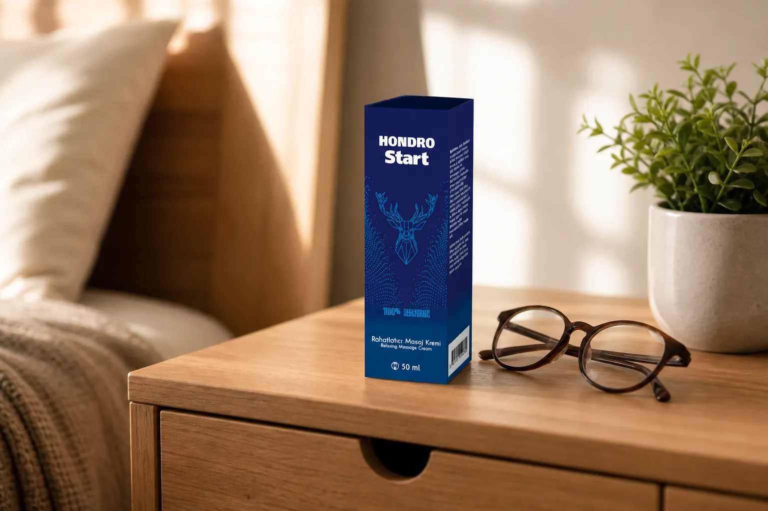 Chondrostart — Verpackung im Alltag