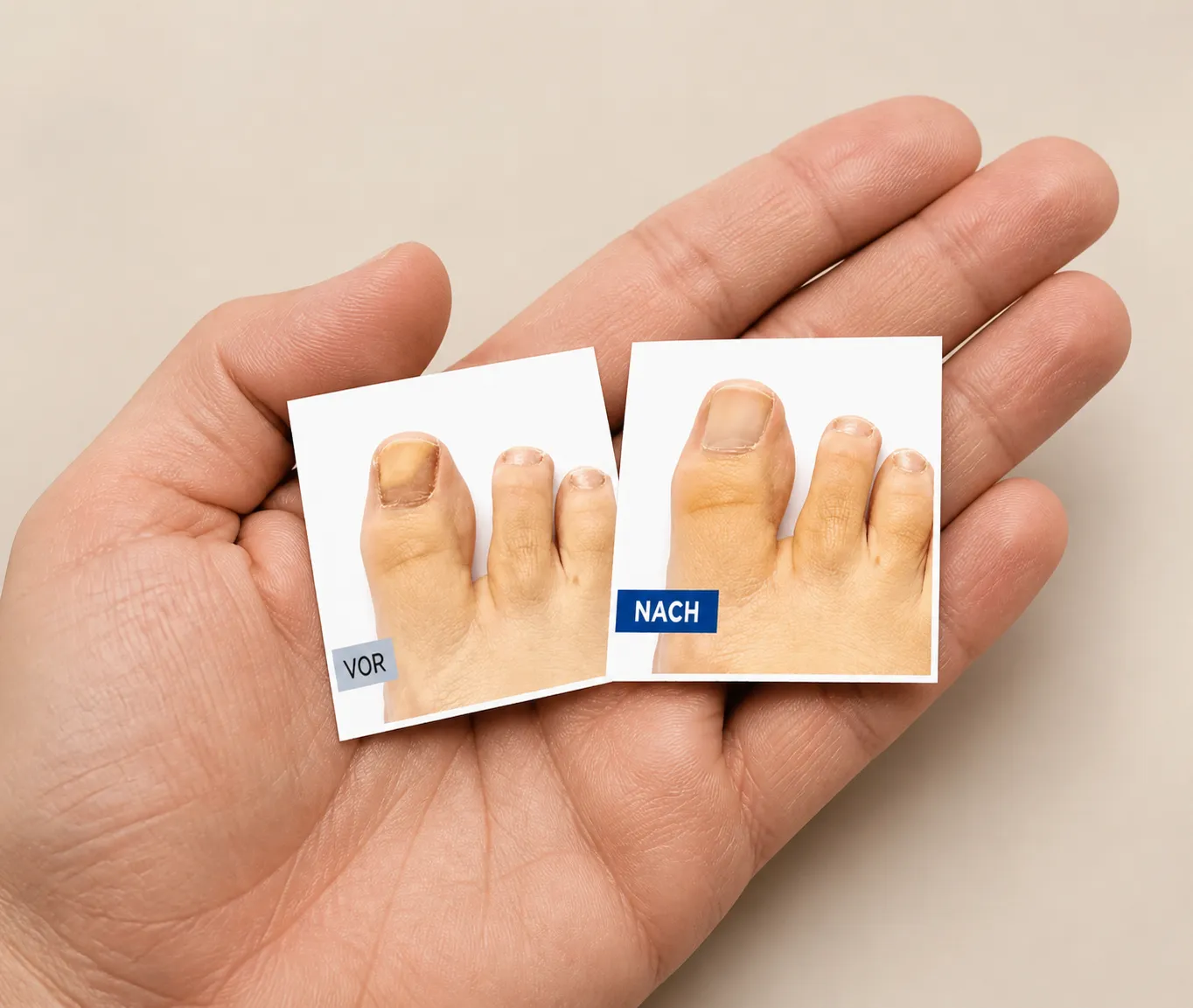EXODERMIN EU — Verpackung in der Hand