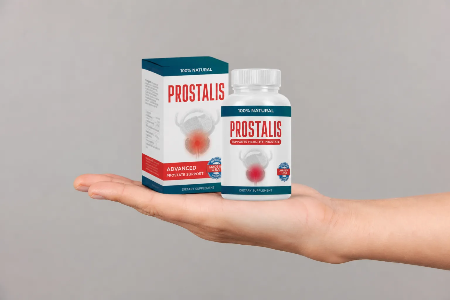 Prostalis Full price + — Verpackung in der Hand