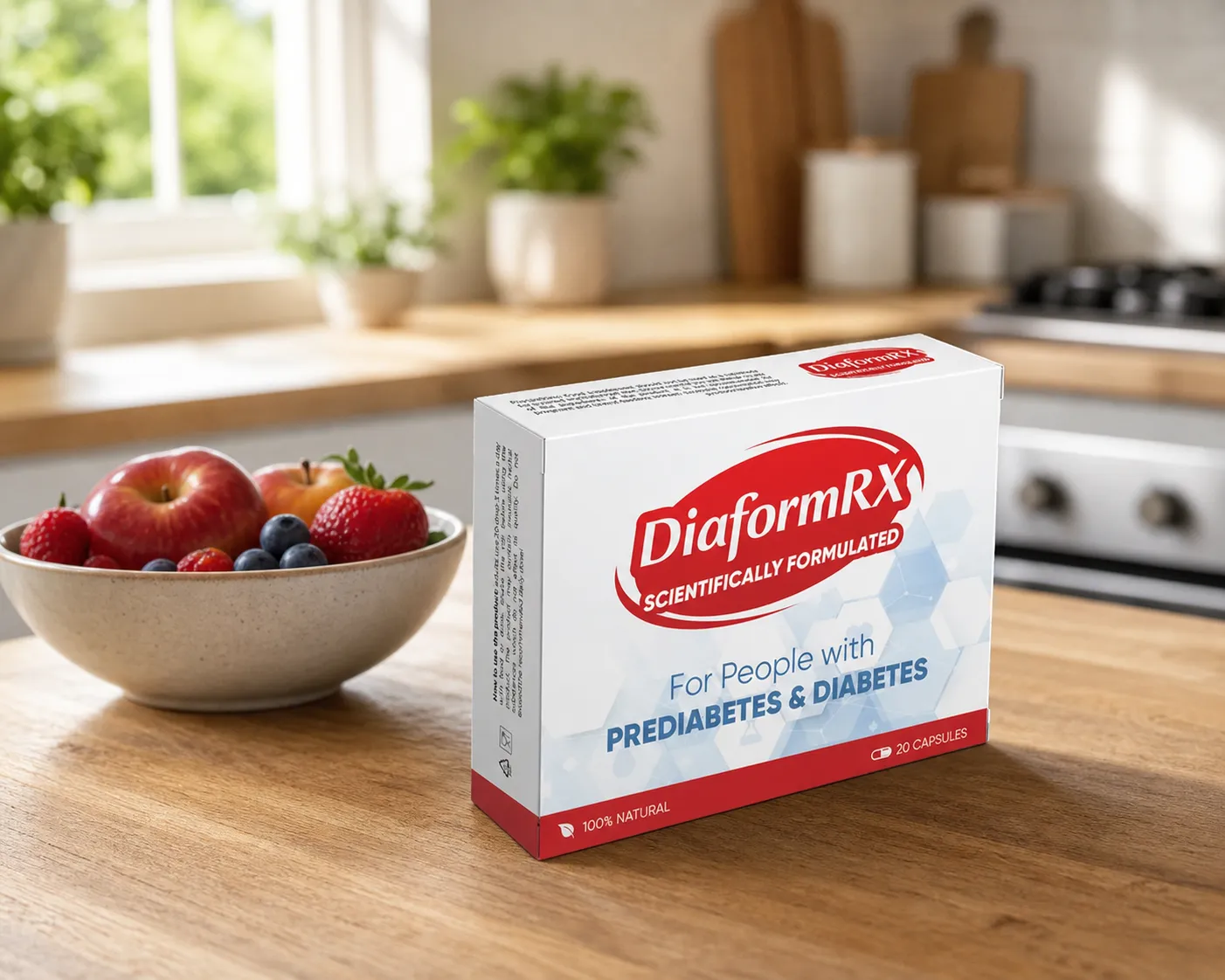 DiaformRX Full price + — Verpackung im Alltag