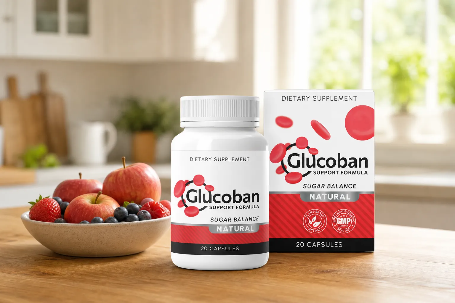 Glucoban — Verpackung im Alltag