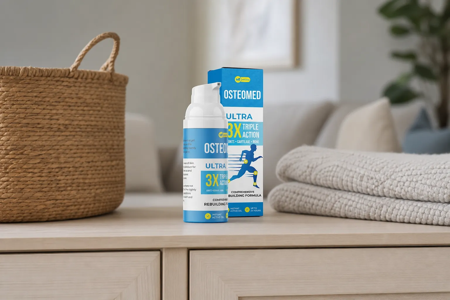 Osteomed — Verpackung im Alltag