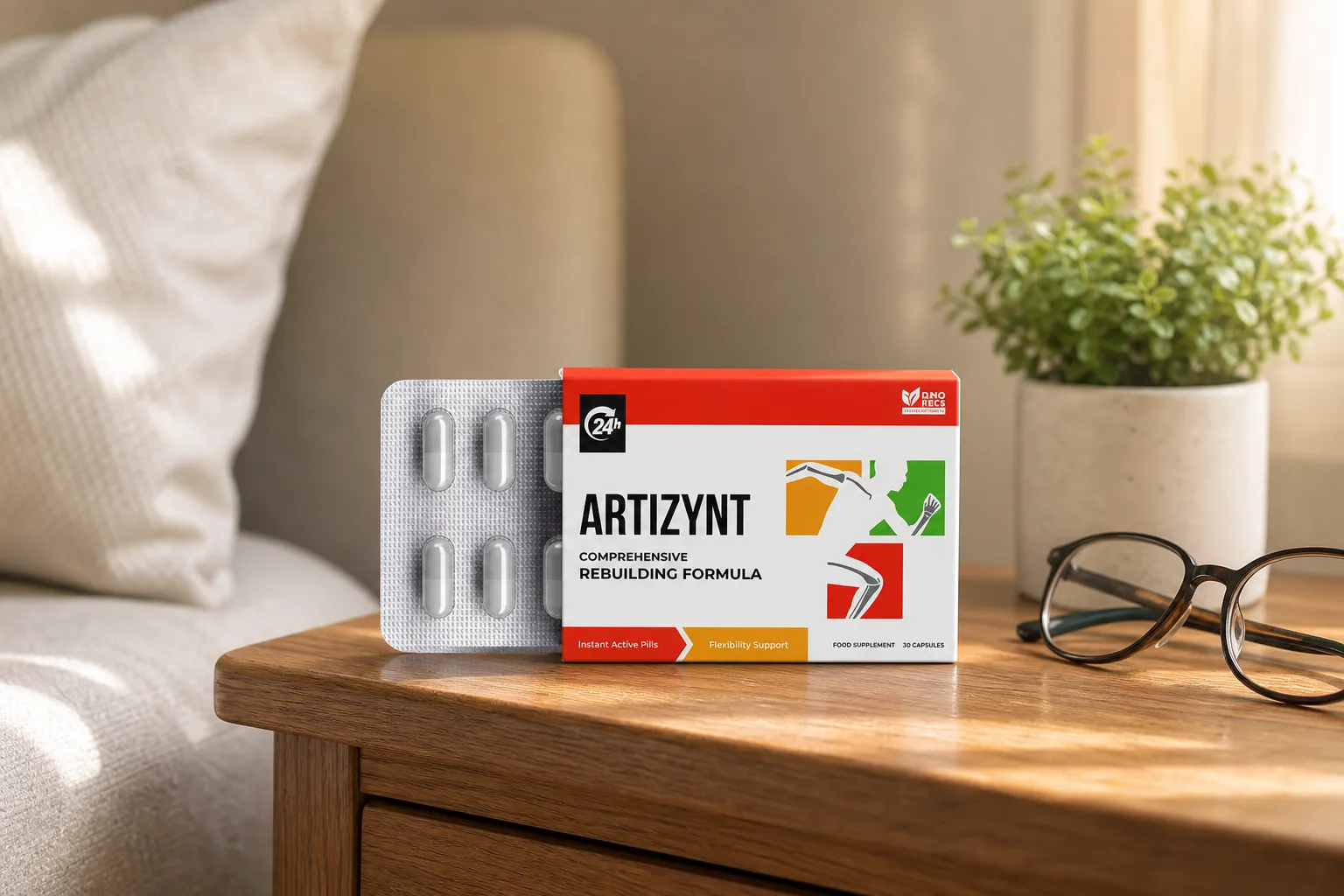 ArtiZynt caps — Verpackung im Alltag