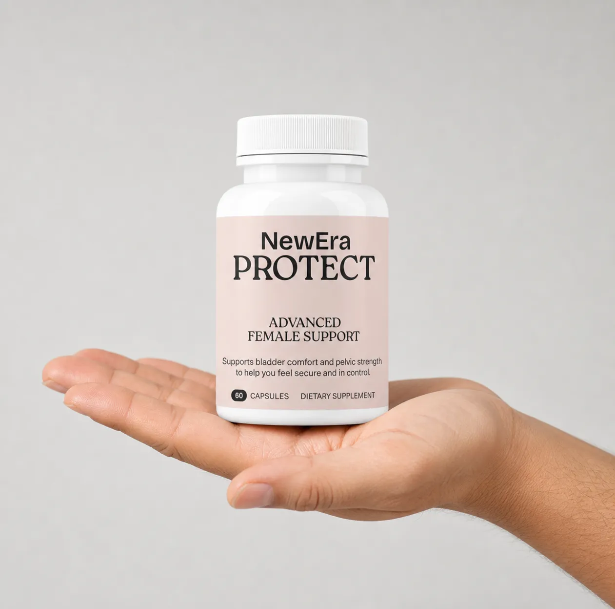 New Era Protect — Verpackung in der Hand