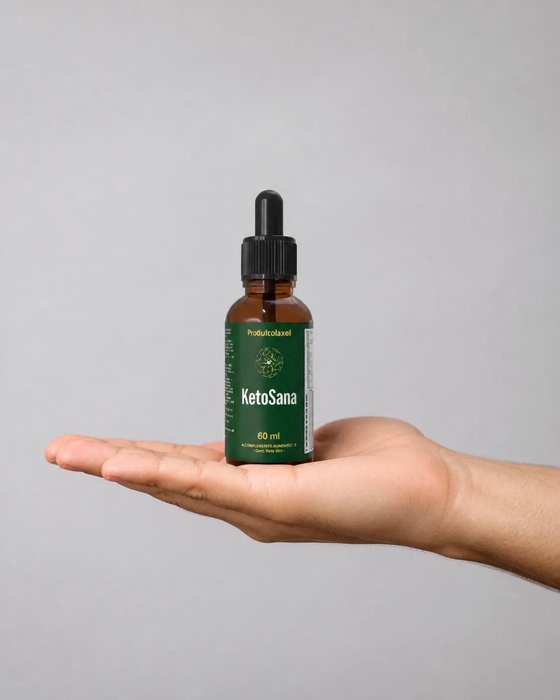 KetoSana — Verpackung in der Hand