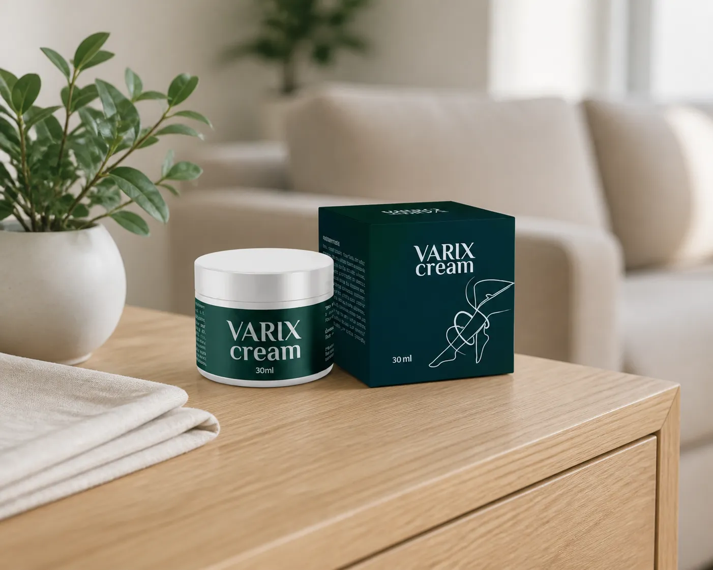 Varix cream lp — Verpackung im Alltag