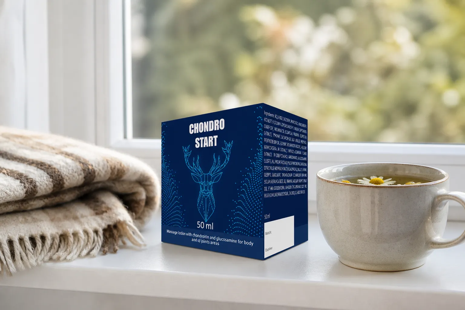 Chondrostart — Verpackung im Alltag