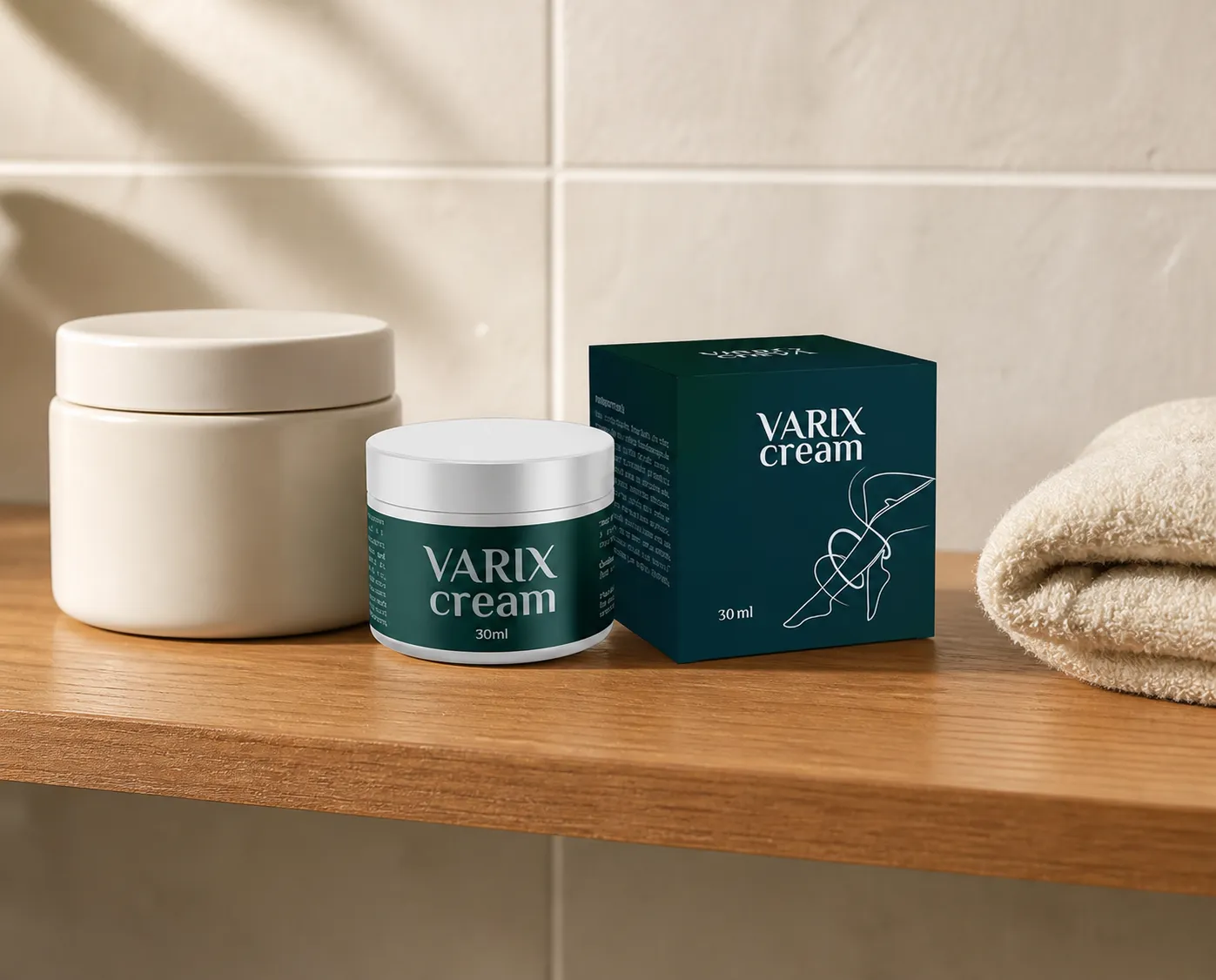 Varix cream — Verpackung im Alltag