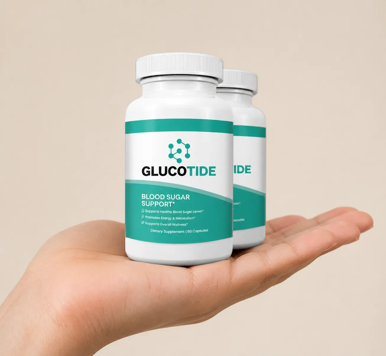 Glucotide — Verpackung in der Hand