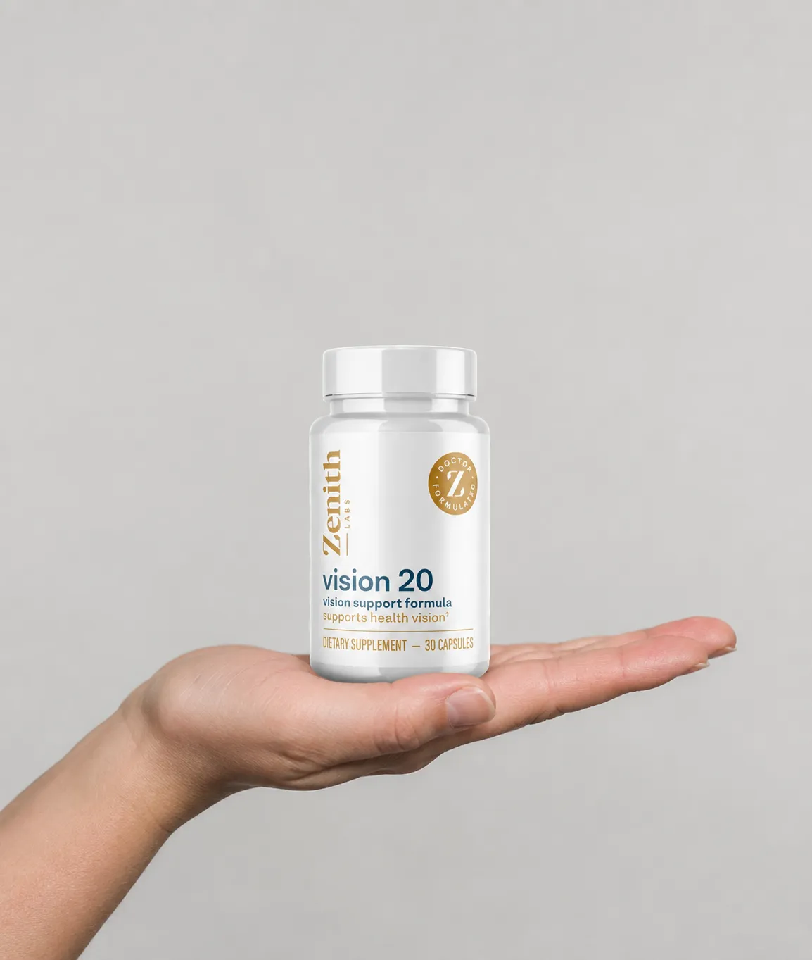 Vision 20 — Verpackung in der Hand