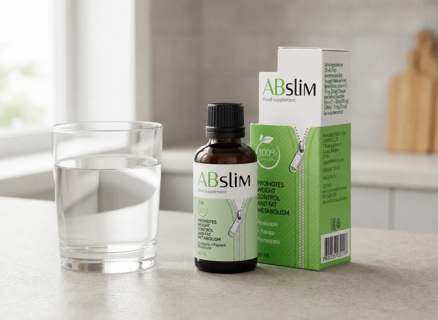 ABSlim — Verpackung im Alltag