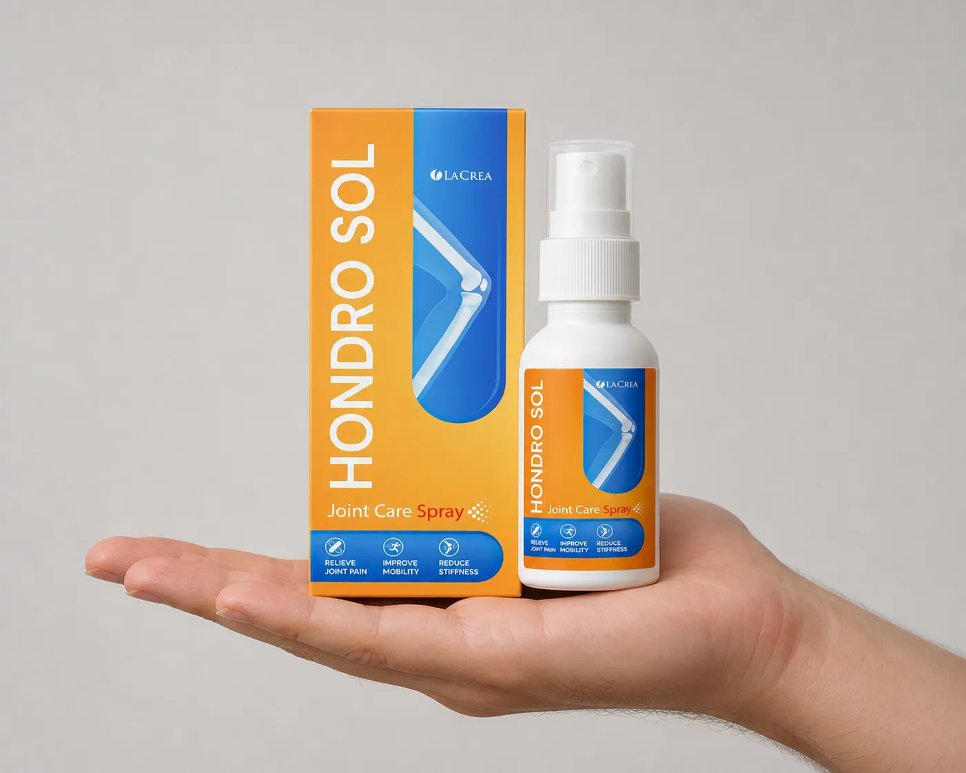 Hondro Sol — Verpackung in der Hand