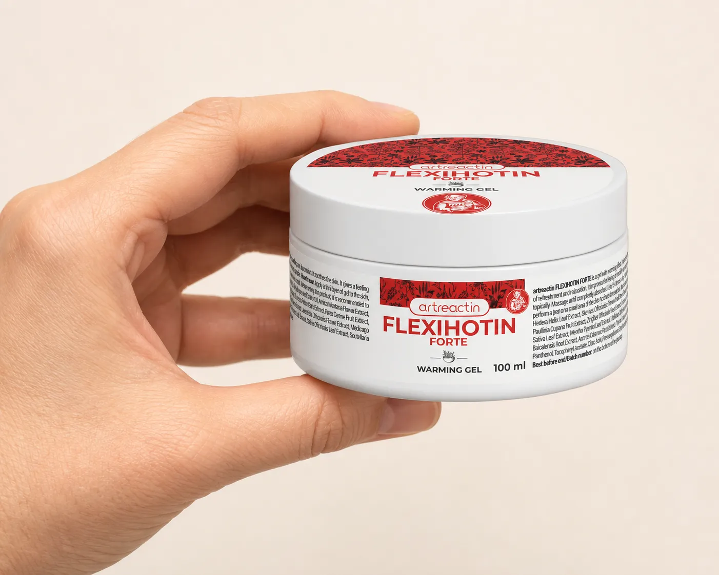 Flexihotin Forte — Verpackung in der Hand