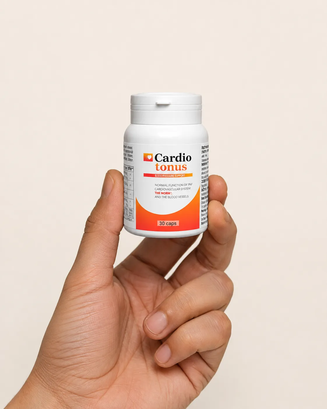 CARDIOTONUS — Verpackung in der Hand