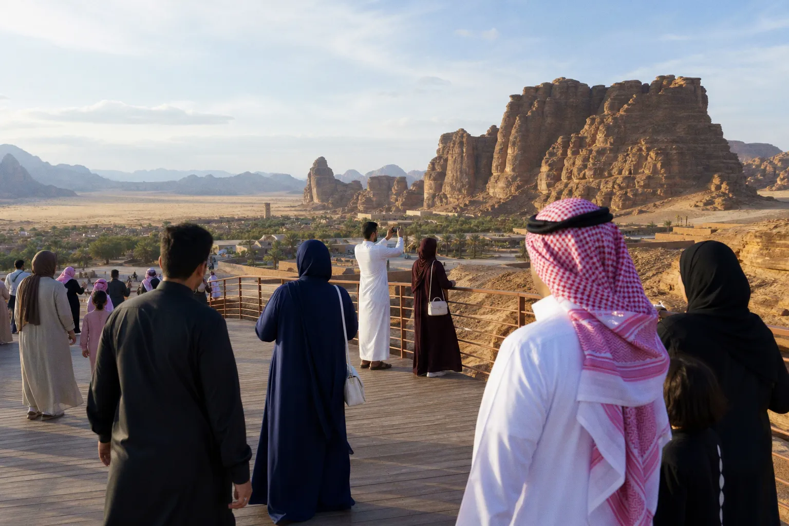 Saudi-Arabien führt Tourismuswachstum an: +67% seit 2019