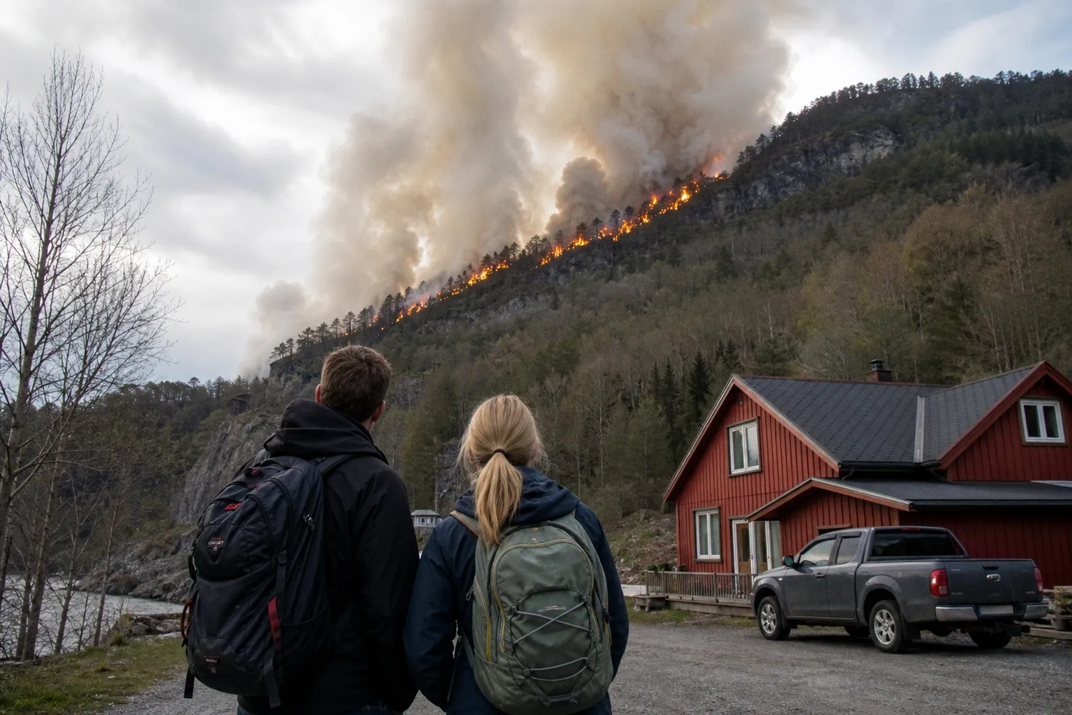Waldbrände in Norwegen: Sicherheitshinweise für Reisende und Ferienhausgäste