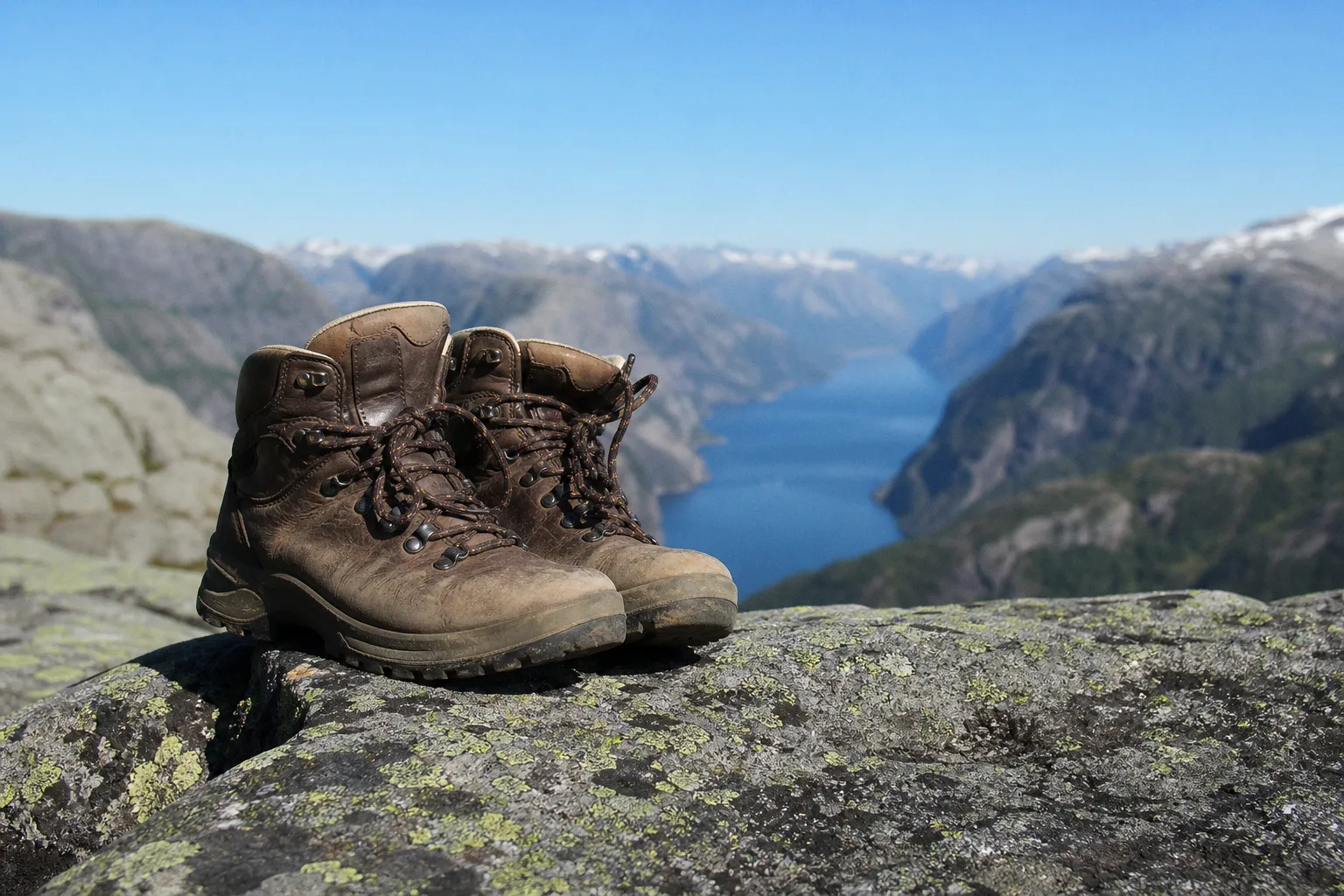 Wanderausrüstung für Hochgebirgstouren in Norwegen