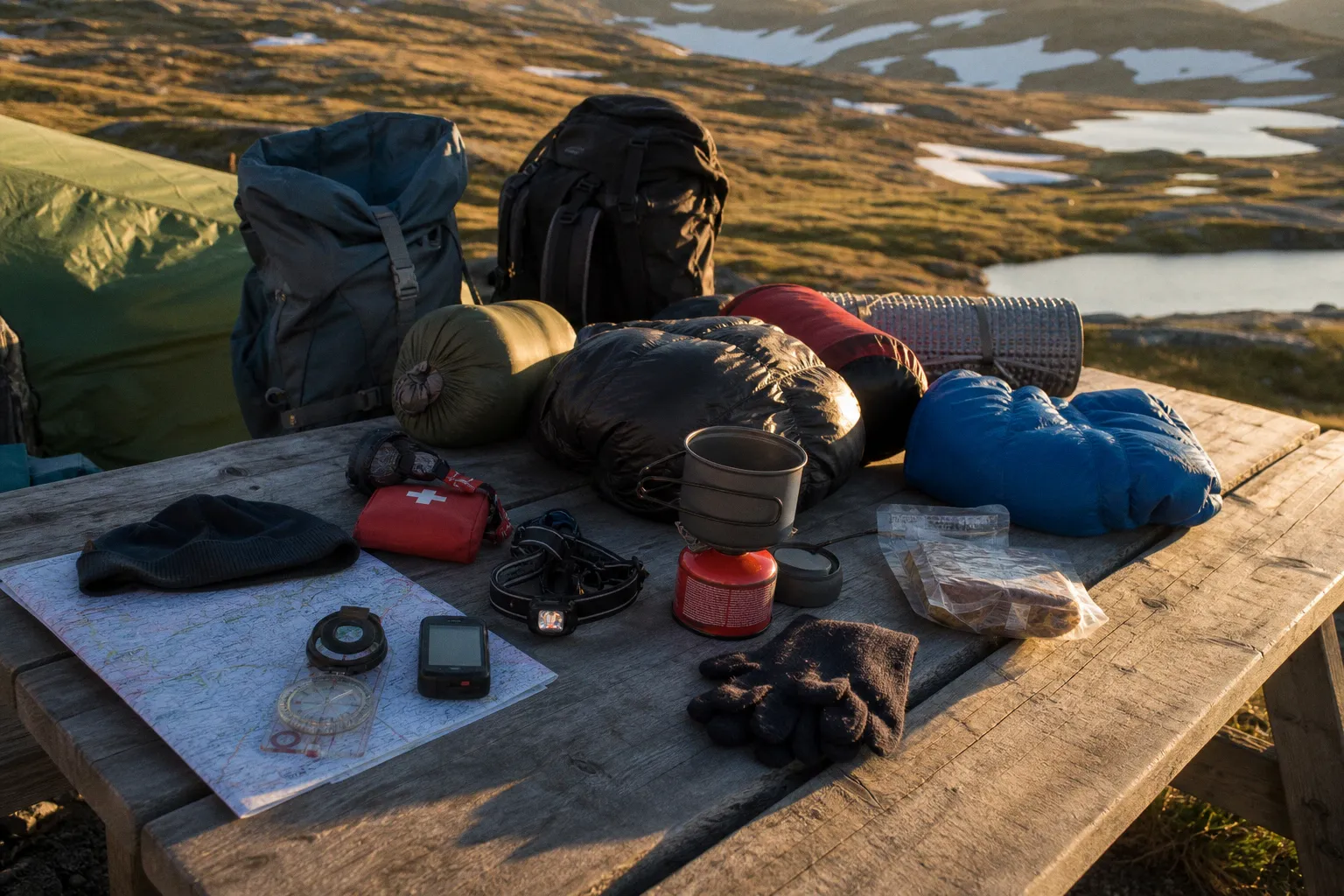 Wanderausrüstung in Norwegen: Ultraleicht-Trekking versus robuste Standardausrüstung im direkten Vergleich